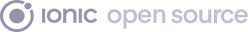 Ionic Framework Open Source